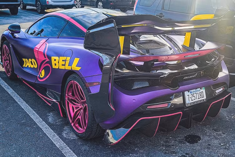 Ngam sieu xe McLaren 720S do body kit Senna GTR “mau me” la mat-Hinh-2