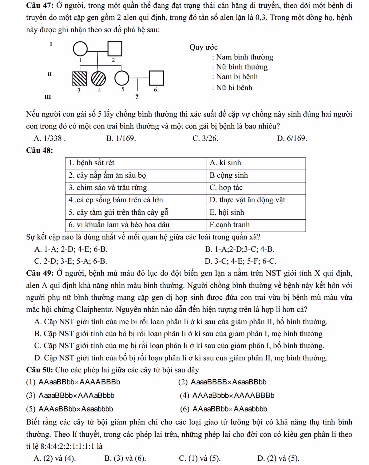 Đề thi thử THPT quốc gia 2015 môn Sinh học chuyên Nguyễn Bỉnh Khiêm - Hình 8 De thi thu THPT quoc gia 2015 mon Sinh hoc chuyen Nguyen Binh Khiem-Hinh-8