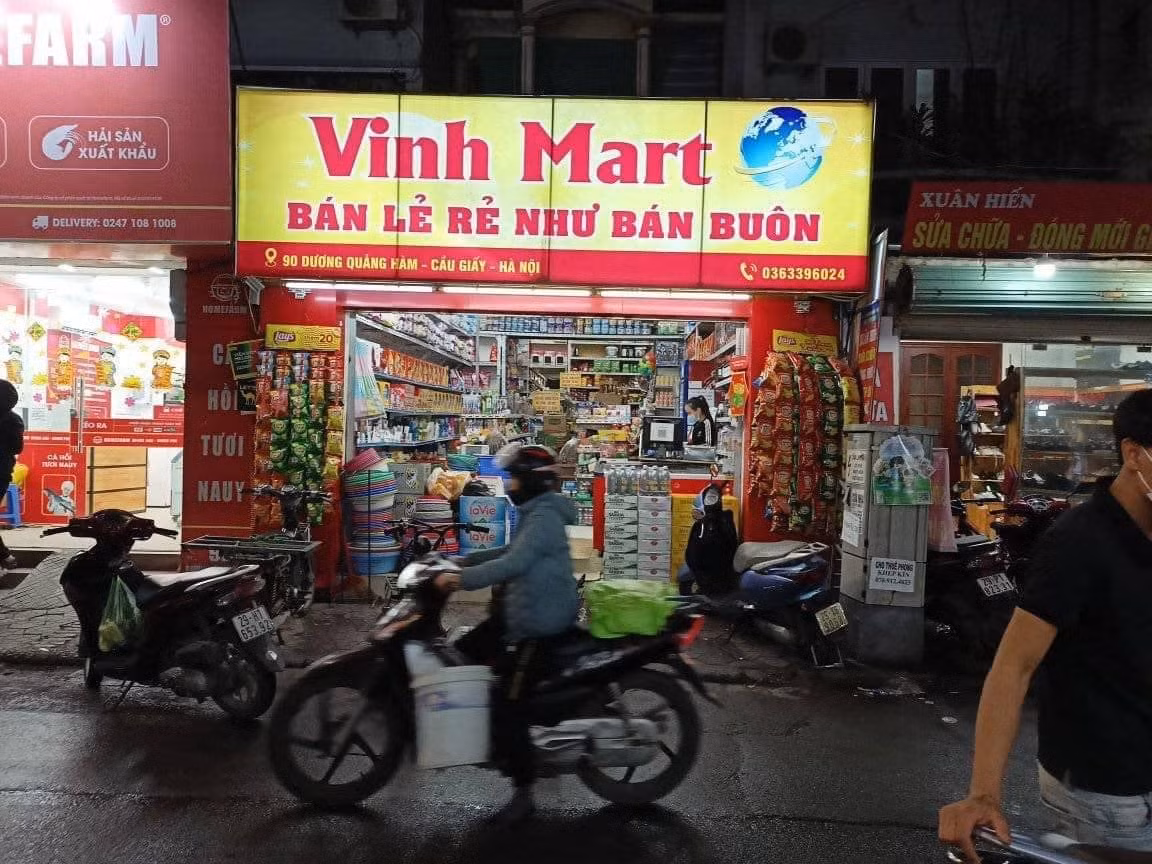 Một phiên bản mới của vinmart nhưng sao nó lạ lắm.