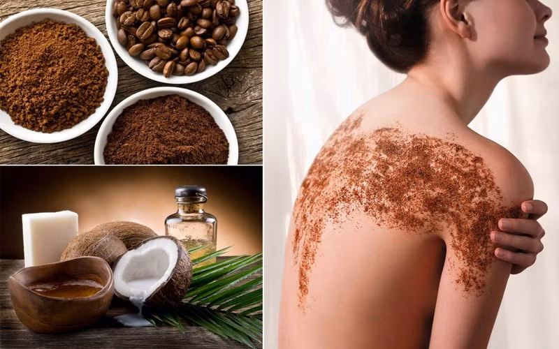 Giúp làm da tươi sáng nhanh chóng: Đắp bã cà phê lên da sẽ giúp giảm sưng và hỗ trợ tuần hoàn, giúp da trở nên tươi sáng.