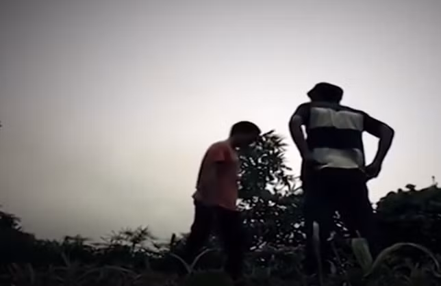 Theo đó, khoảng 16h ngày 12/8/2018, Đặng Văn Hùng đi bộ lên lán để phát nương. Khi đi, Hùng mang theo một con dao quắm và một con dao rựa. Khi còn cách lán nương khoảng 300m, Hùng gặp vợ chồng anh Trần Văn Long (SN 1983) và chị Phàn Thị Hoa (SN 1995) đang làm nương và phun thuốc diệt cỏ.