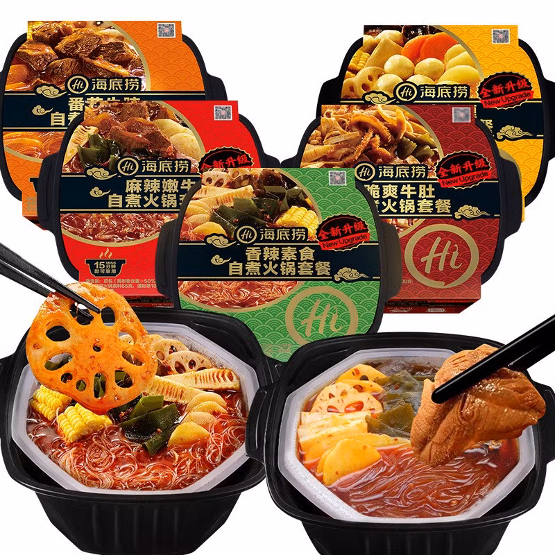 Giá của mỗi hộp lẩu dao động từ 130.000 - 200.000 đồng tùy vào hãng và hương vị.