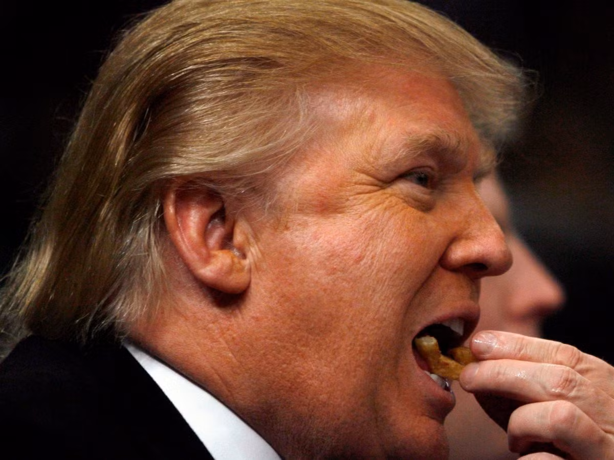 Theo Chicago Tribune, Tổng thống Mỹ Donald Trump thường ăn sáng với thịt xông khói và trứng. Ảnh: Getty.