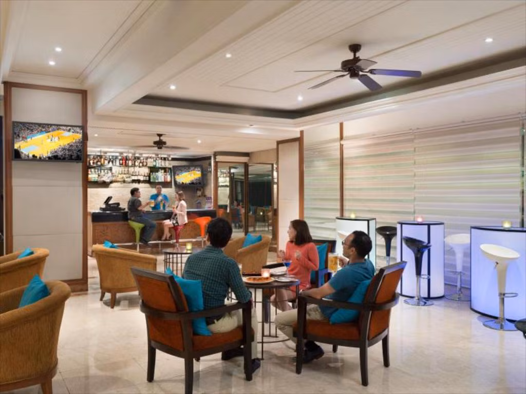 Khu vực quầy bar.