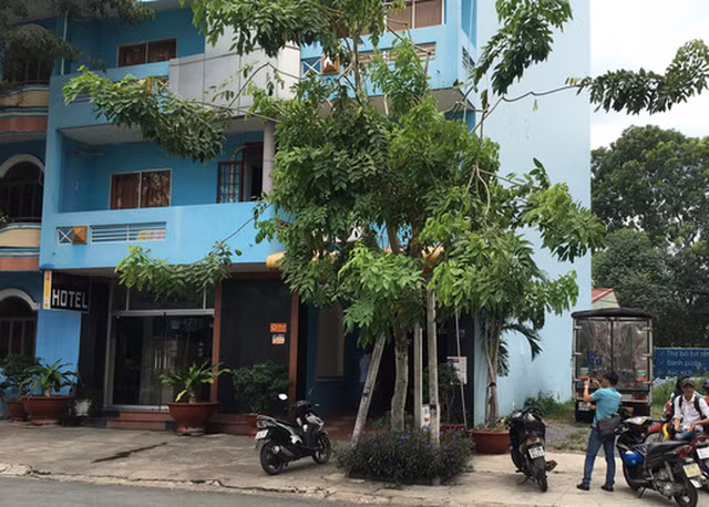 Khách sạn nơi xảy ra vụ việc - Ảnh: XUÂN AN