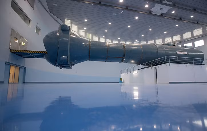 Trung tâm Huấn luyện Phi hành gia Gagarin là nơi đặt máy mô phỏng gia tốc lớn nhất thế giới có tên CF-17. Chiếc máy này có bán kính vòng quay lên tới 18 mét và có khả năng mô phỏng gia tốc lên tới 20G. Nguồn ảnh: Tass.