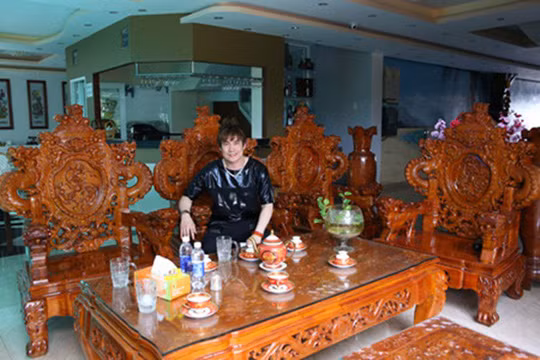 Trên tầng 6, Khánh Phương gọi vui là penthouse khi được thiết kế tách biệt với các phòng phía dưới. Ảnh: Giadinhnet