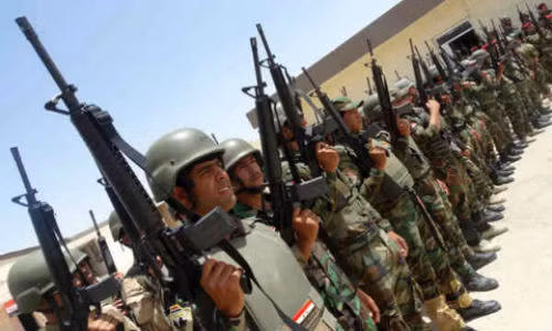 Binh sĩ quân đội Iraq.