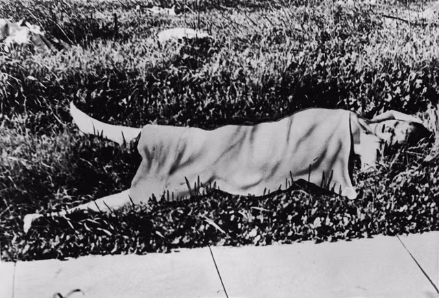 Đến sáng ngày 15/1/1947, Betty Bersinger phát hiện ra thi thể không nguyên vẹn tại khu đất trống ở Leimert Park thuộc Los Angeles. Nhân chứng nhanh chóng báo cảnh sát tới điều tra, làm sáng tỏ vụ án.