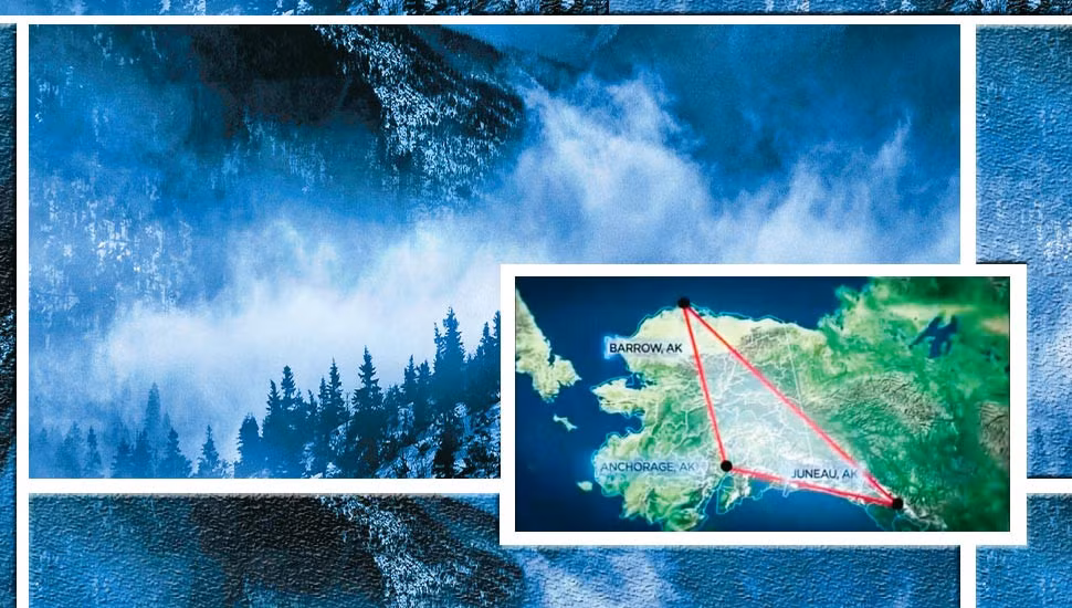 Nằm ở phía Tây Bắc của lục địa Bắc Mỹ, "Vùng tam giác" Alaska (giới hạn từ phía Bắc của Alaska, khu Barrow, đến vùng Juneau (phía Tây Nam của Yukon) và sang phía Tây tại Anchorage) được biết đến là vùng đất có hàng chục ngàn người mất tích bí ẩn. Những vụ việc này xảy ra vô cùng bí hiểm và khó lý giải.