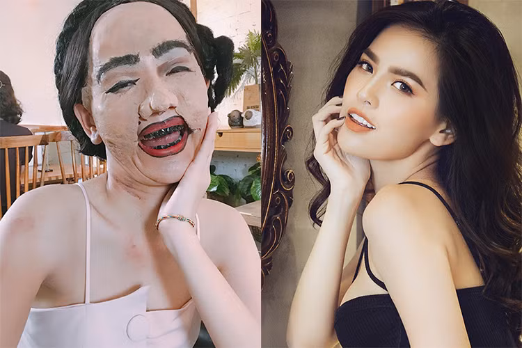 Tham gia “Lựa chọn của trái tim”, Phi Huyền Trang hóa thân Thị Nở. Cô cho rằng tạo hình này khá hài hước, dễ thương.