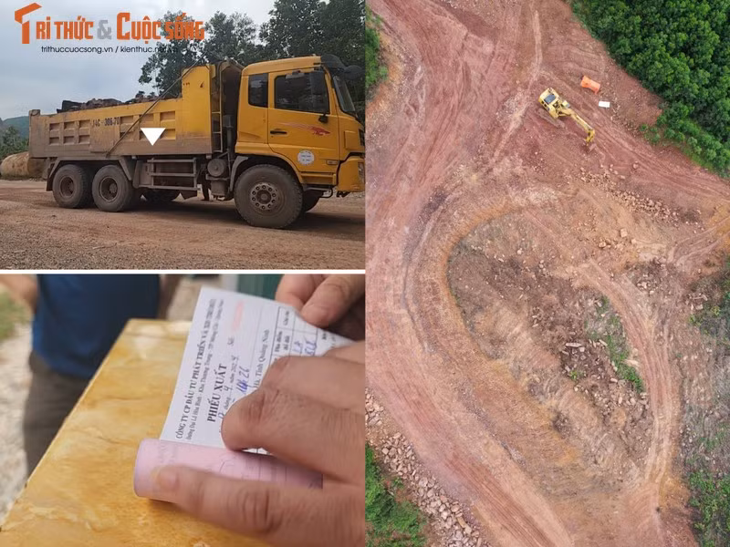 Quảng Ninh: Nghi vấn mỏ khoáng sản Trí Đức “tuồn” đất, đá trái phép?- kỳ 4 Quang Ninh: Nghi van mo khoang san Tri Duc “tuon” dat, da trai phep?- ky 4