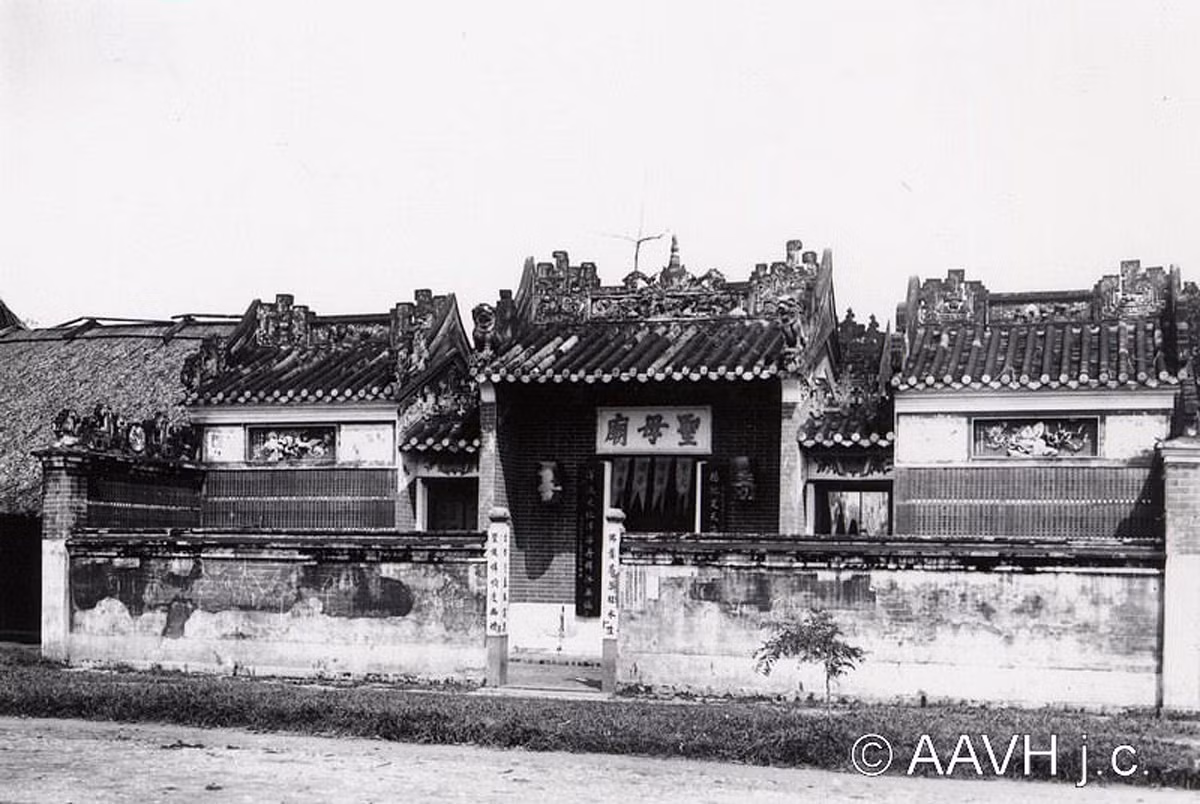 Một đền miếu của người Hoa, 1904. Ảnh: Aavh.org