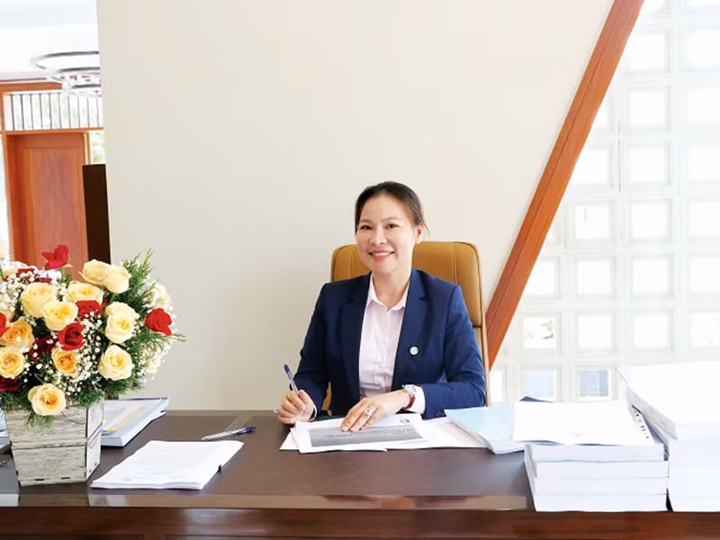 Doanh nhân Nguyễn Ngọc Tiền hiện tại là tổng giám đốc của một công ty bất động sản. Ảnh: Doanh nhân Sài Gòn