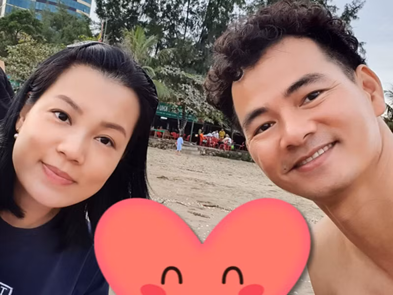 Ngoài sự nghiệp phát triển, anh còn có tổ ấm hạnh phúc.