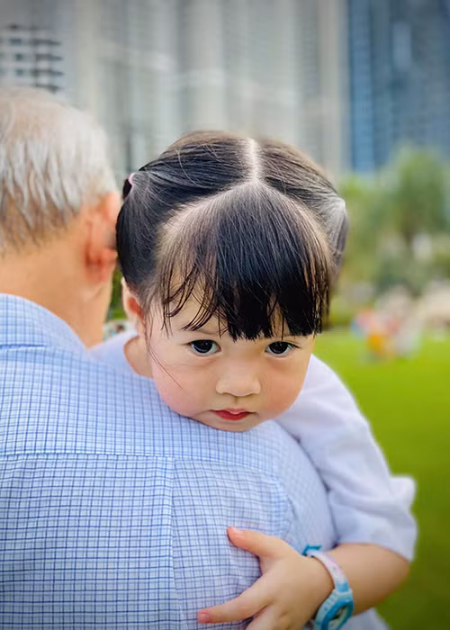 Cô công chúa nhà Thu Thảo được hơn 2 tuổi, có nết ăn ngủ ngoan.
