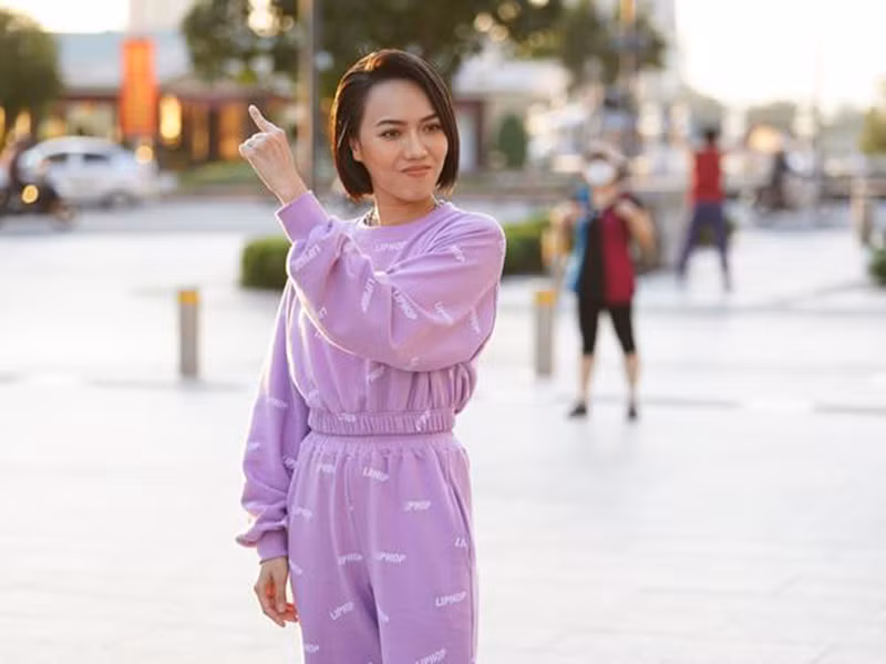 Về ồn ào ở Sao nhập ngũ, chia sẻ trên Zing, Diệu Nhi cho biết, khán giả xem vài tập đầu có thể nghĩ cô góp mặt để gây cười. Tuy nhiên sau này, theo dõi hết chương trình, chắc chắn mọi người sẽ thay đổi suy nghĩ về cô. Ảnh: VTC
