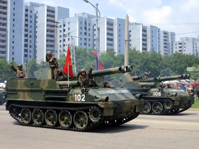Với đặc điểm địa lý của hai miền Triều Tiên, pháo binh trở thành một công cụ đặc biệt quan trọng. Súng tầm xa có thể thực hiện thành công các nhiệm vụ chiến lược.