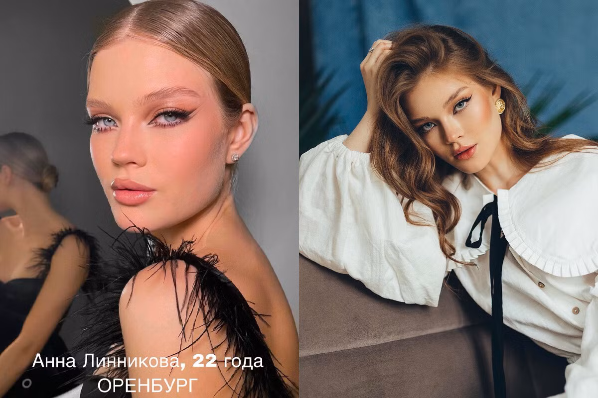 Anna Linnikova, 22 tuổi, Hoa hậu Nga 2022, là một người mẫu chuyên nghiệp sở hữu nhan sắc xinh đẹp như "búp bê sống".