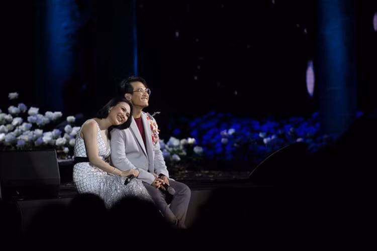 Mỹ Tâm đến nay chưa từng công khai hẹn hò ai trong khi Hà Anh Tuấn từng có chuyện tình mập mờ với nữ ca sĩ Phương Linh. Ảnh: VTV