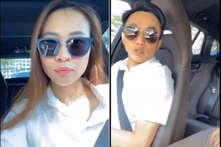 Mới đây, Cường Đô la - Đàm Thu Trang livestream và nhận được câu hỏi về hôn lễ. Vị thiếu gia phố núi khẳng định chắc chắn sẽ cưới Đàm Thu Trang. Ảnh: Ngoisao