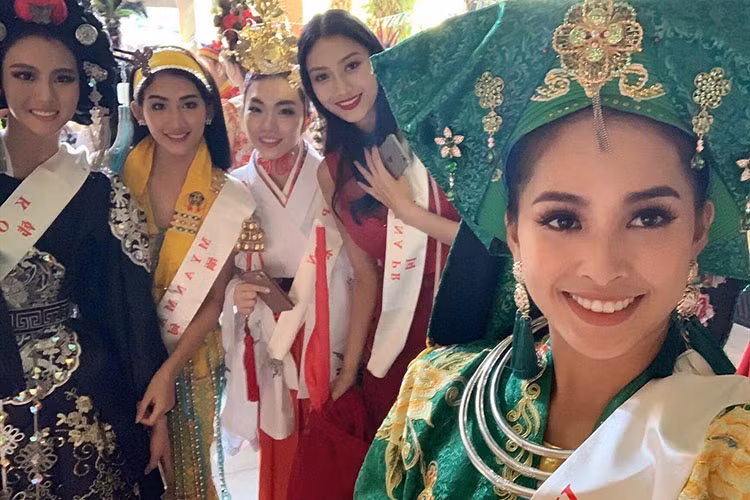 Tiểu Vy đã hoàn thành các phần thi Dances of the World, tài năng, Thử thách đối đầu.
