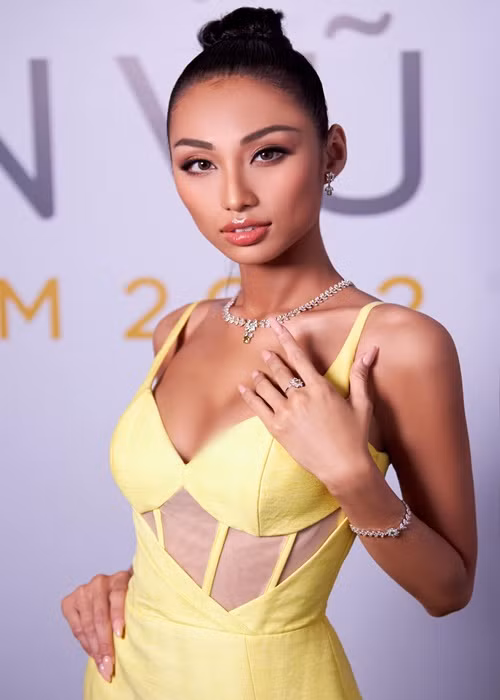 Thí sinh Hoa hậu Hoàn vũ Việt Nam 2022 từng đóng vai Mint trong series “Cô giáo Khánh”.