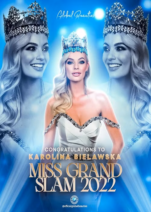 Cuối cùng, Karolina Bielawska giành chiến thắng giải thưởng Hoa hậu của các Hoa hậu 2021. Ảnh: Global Beauties