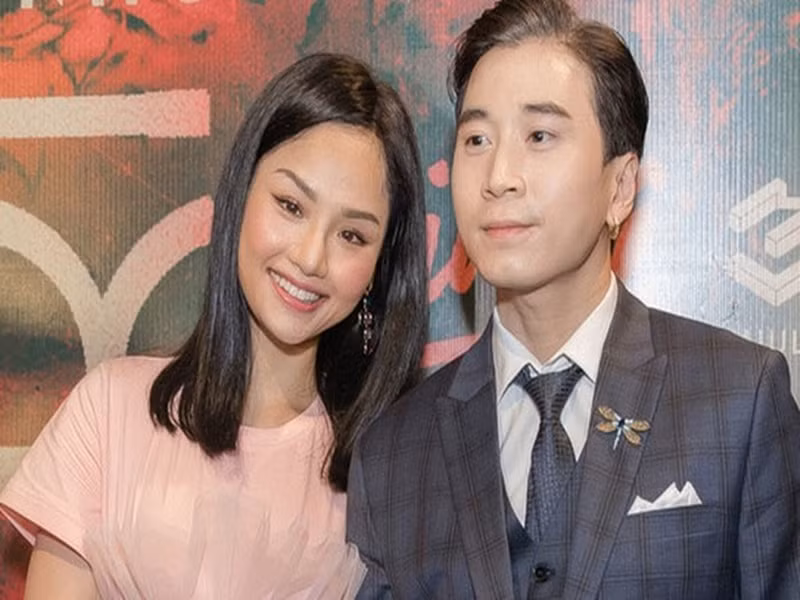 Mối quan hệ giữa Miu Lê và Karik gây chú ý từ lâu. Karik là đồng nghiệp nam duy nhất mà Miu Lê nhấn nút “theo dõi” trên Instagram. Còn Karik thừa nhận, Miu Lê chính là mẫu bạn gái lý tưởng mà mình tìm kiếm. Đến nay, mối quan hệ tình cảm giữa Miu Lê và Karik mới chỉ dừng ở mức đồn đoán. Ảnh: Lao động