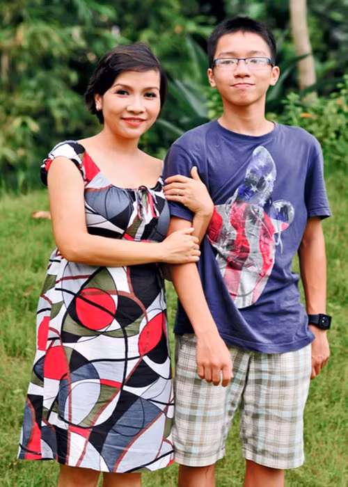 Vốn là con nhà nòi nên Anh Duy rất yêu âm nhạc. Ảnh: Người lao động