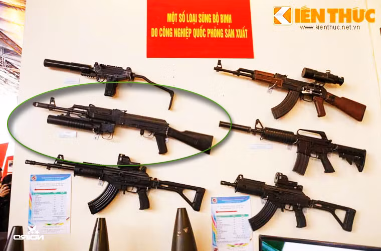 Nền công nghiệp quốc phòng Việt Nam đã có những bước phát triển đáng mừng trong những năm gần đây, chúng ta đã tự chủ sản xuất được các loại súng, từ súng ngắn K54, đại liên PKM, NSV, súng trường tiến công AKM, Galil… tới súng phóng lựu M79, M203…