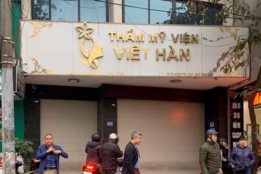 Hút mỡ bụng tử vong: Thẩm mỹ Việt - Hàn chưa được Sở Y tế cấp phép Hut mo bung tu vong: Tham my Viet - Han chua duoc So Y te cap phep