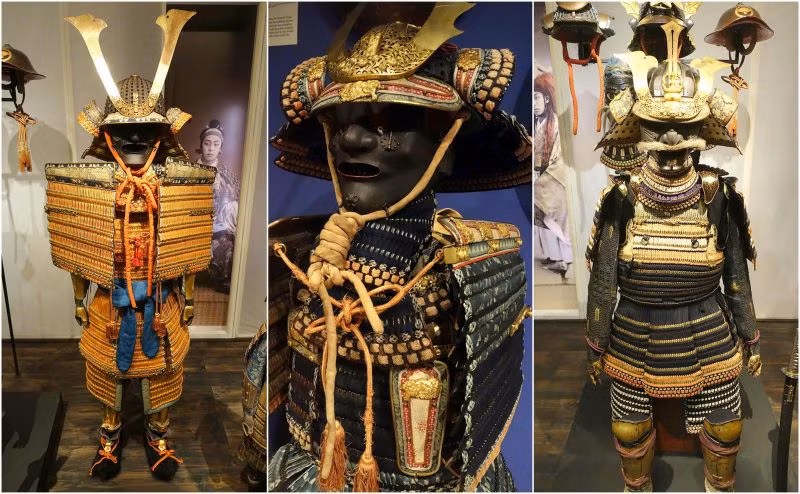 Nhờ những bộ áo giáp, samurai tránh bị đao kiếm, cung tên của kẻ thù đâm trúng.