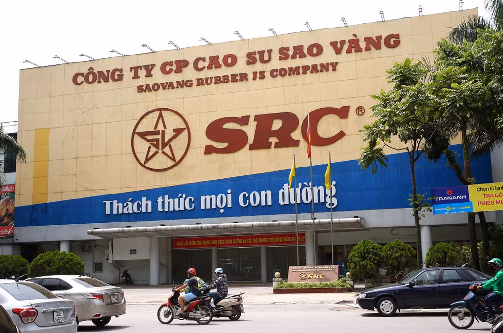 Vinachem giam so huu, co dong Cao su Sao Vang 