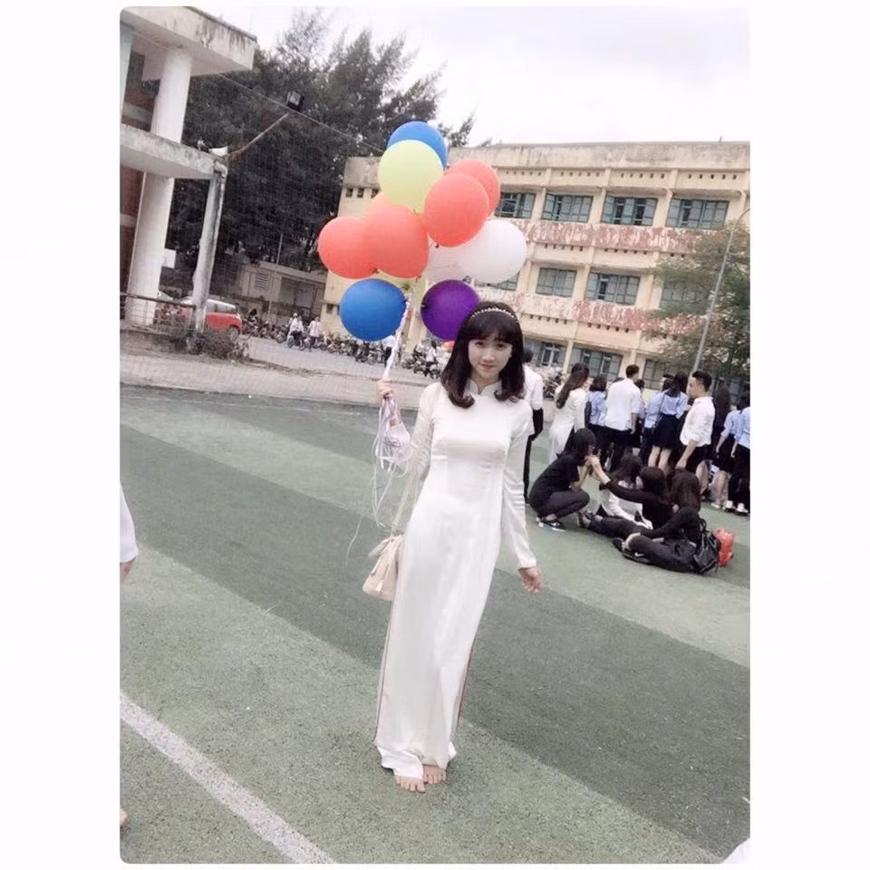 Phương Anh sở hữu vóc dáng cao thanh mảnh so với các bạn đồng trang lứa.