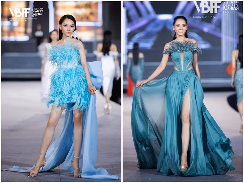 Top 5 Người đẹp thời trang còn gồm Huỳnh Nguyễn Mai Phương. Cô gợi cảm không kém cạnh Thùy Linh, Bảo Ngọc.