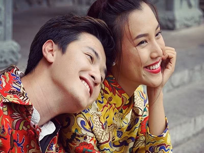 Cả hai được xem là cặp tiên đồng ngọc nữ của Vbiz trước khi chia tay. Ảnh: Instagram