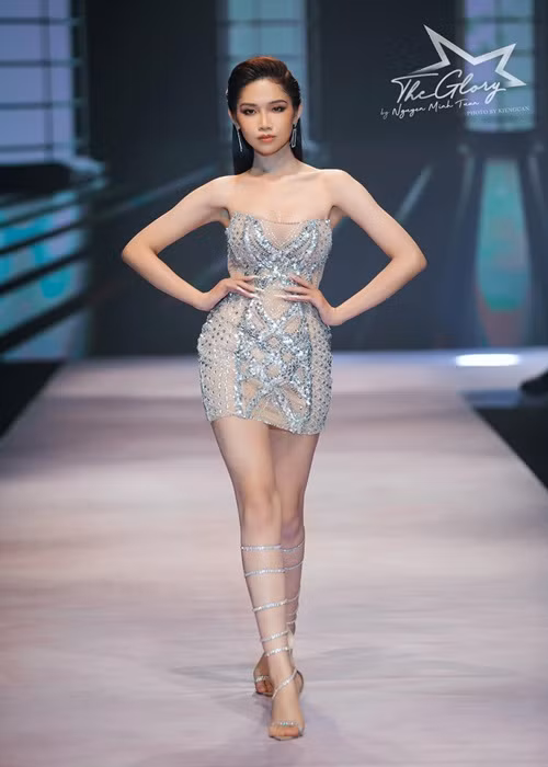 Kinh nghiệm thi nhan sắc được cho là một trong những lợi thế của Nhật Hà tại Hoa hậu Hoàn vũ Việt Nam 2022.