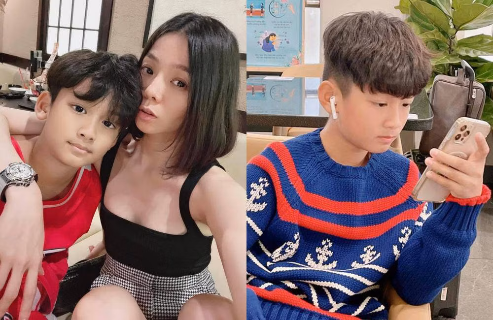 Bé Kỳ Anh còn sở hữu nhiều món đồ công nghệ hiện đại, đắt tiền. Có thể nói, trong dàn nhóc tì nhà sao Việt sinh ra đã “ngậm thìa vàng”, con trai Lệ Quyên gây chú ý nhất. Ảnh: Phụ nữ Việt Nam