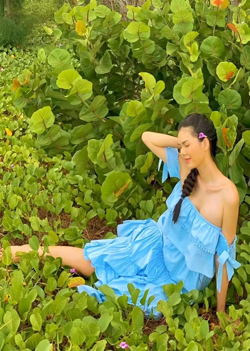 Ngọc Trinh từng tiết lộ, có thời điểm chạy cùng lúc 3 phim trường khiến cô không có thời gian nghỉ ngơi.