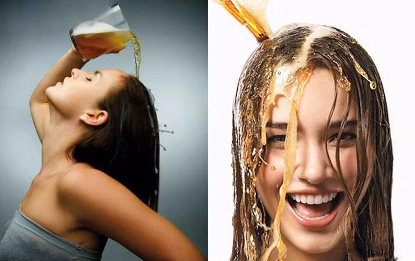 Ủ tóc bằng bia có tác dụng giúp Protein, biotin, magie, kali giúp thấm sâu vào tóc từ chân đến ngọn. Ủ tóc bằng bia có tác dụng giúp Protein, biotin, magie, kali giúp thấm sâu vào tóc từ chân đến ngọn.