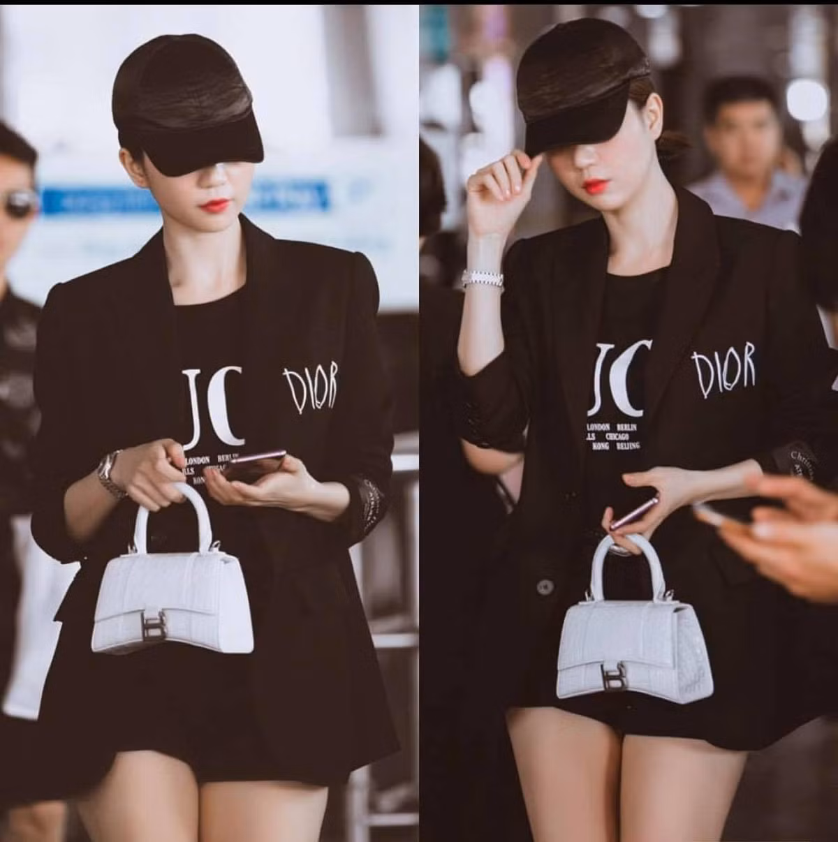 Một chiếc blazer của Dior kết hợp cùng sooc ngắn thích hợp khi đi dạo phố, đi chơi vừa năng động vừa lịch sự.