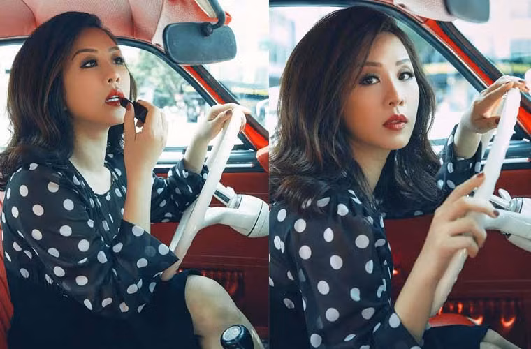 Luôn là người khoác lên mình những món đồ hiệu đắt tiền, nhưng quan niệm thời trang của Hoa hậu Thu Hoài khá rõ ràng.