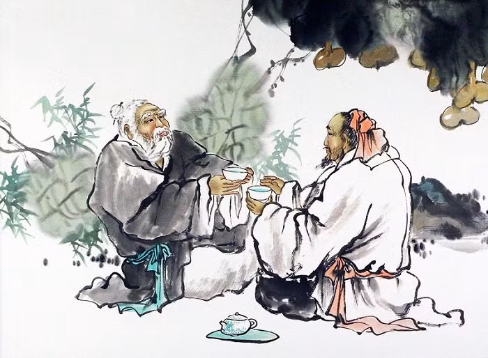 Thú vui pha trà, thưởng trà: Ðây cũng là một nghệ thuật công phu mang nhiều cá tính dân tộc. Qua ngòi bút của Nguyễn Tuân, uống trà là cầu kỳ, vô cùng thi vị qua hình ảnh cậu học sinh đi hốt nước trên lá sen, hay đượm vẻ huyền bí thanh đạm qua hình ảnh một cụ đồ nho ngồi bên bếp lửa đun nước pha trà ngâm mấy bài thơ đón khí lành đầu tiên của trời đất.