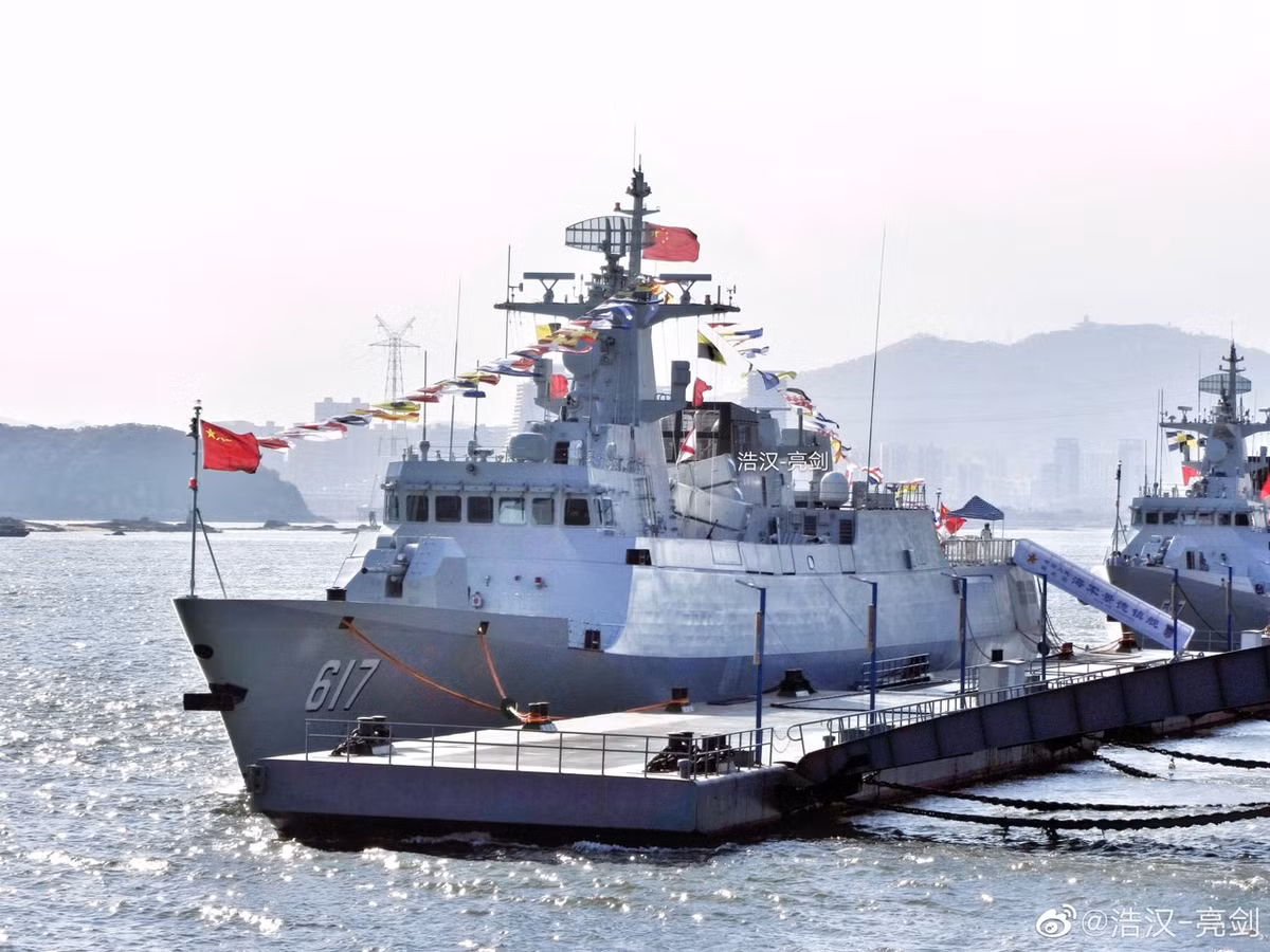 Tàu chiến lớp Type 056 có chiều dài 95.5m, rộng 11.6m, lượng giãn nước đầy tải 1.500 tấn. Tàu có tốc độ tối đa 25 hải lý/h, tầm hoạt động 3.500 hải lý ở vận tốc kinh tế 16 hải lý/h, thuỷ thủ đoàn đầy đủ gồm 78 người.