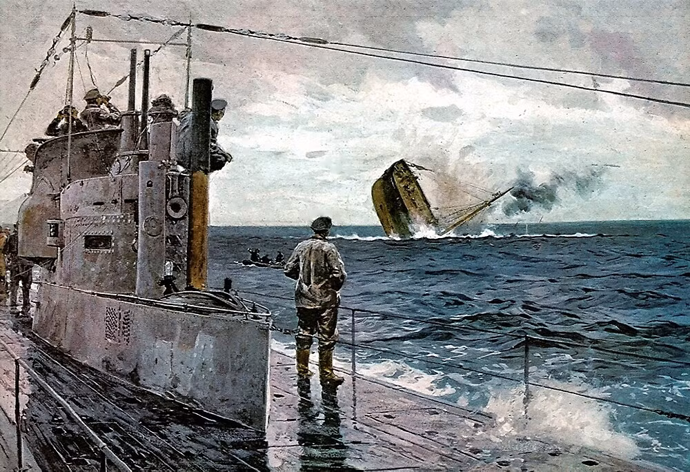 Trong thế chiến thứ nhất, tàu ngầm U-boat của Đức đã gây ra những thiệt hại lớn cho phe Đồng minh, nên trong "Hiệp ước Versailles" sau Thế chiến thứ nhất quy định, không cho phép Đức sở hữu tàu ngầm. Nhưng một thỏa thuận trên giấy không khiến người Đức "để ý", Đức vẫn bí mật phát triển các lớp tàu ngầm U-boat hiện đại hơn.