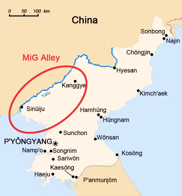 Sự kiện trên diễn ra trong khoảng thời gian từ 9 đến 10 giờ sáng ngày 12/4, các ra đa của Liên Xô đã phát hiện số lượng lớn máy bay đang hướng đến khu vực thành phố Singhisu của Triều Tiên, nhằm phá hủy cây cầu đường sắt duy nhất bắc qua sông Áp Lục.