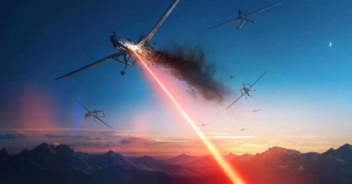 Theo các chuyên gia, vũ khí laser có khả năng phá hủy những khái niệm về không chiến và khiến không chiến truyền thống bằng tên lửa và pháo trở nên lạc hậu; vì máy bay chiến đấu trang bị vũ khí laser có thể tiêu diệt mục tiêu ngay lập tức.