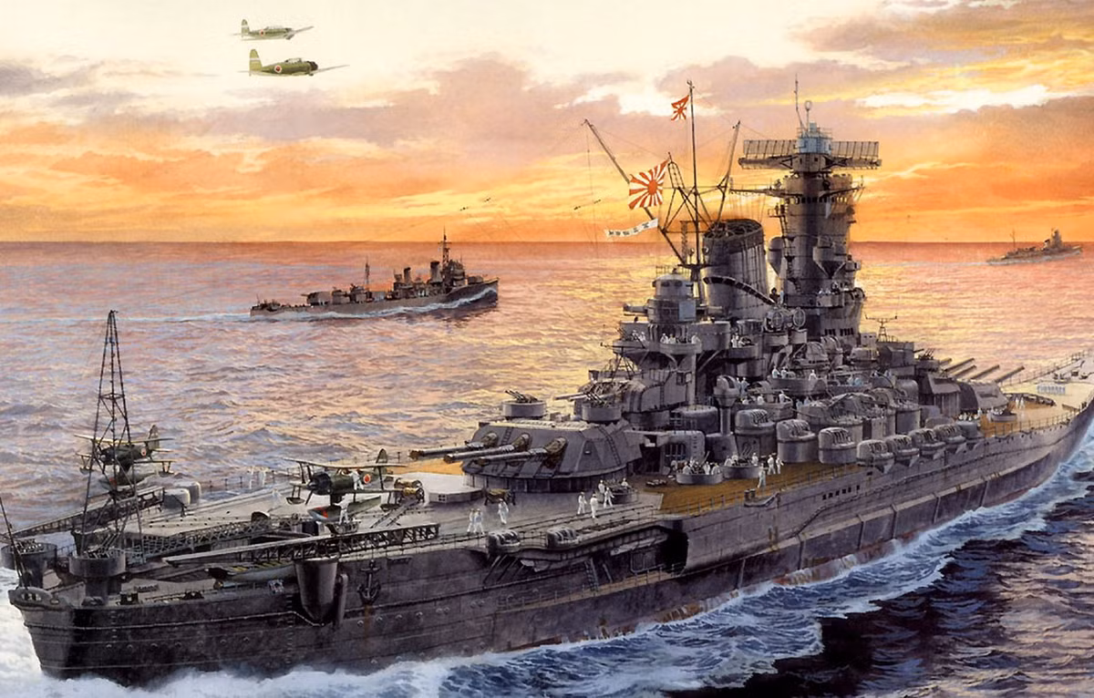 Yamato và lực lượng tàu chiến đi cùng, được chỉ định là Lực lượng tấn công đặc biệt, rời cảng Tokuyama, Nhật Bản vào ngày 6/4, để tiến về phía nam qua eo biển Bungo.
