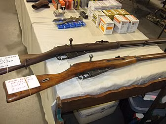 Một mẫu súng trường cũng nổi tiếng đến từ nước Nga Sa hoàng đó là khẩu Mosin-Nagant 1891. Mẫu súng trường của Đế quốc Nga đã được Mosin-Nagant phát minh vào năm 1891 và nó vẫn còn sử dụng ở chiến trường Syria, Libya và nhiều chiến trường khác.